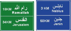 إرشاد إلى أماكن ومسافاتها.